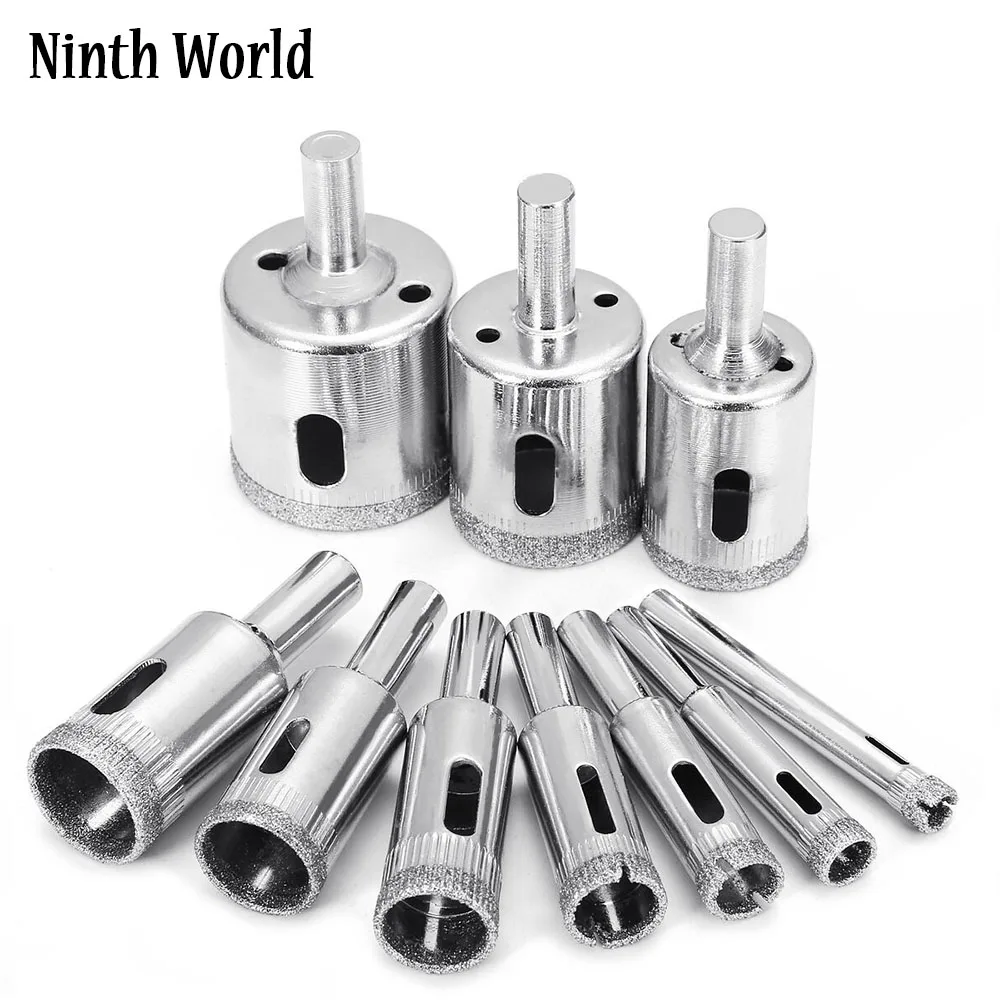 Diamond Drill Bit Set,10 PCS Glass Hole Saw for Tiles Glass Ceramic Marble Bottles DIY 6-30mm
Diamond Drill Bit Set,10 PCS Glass Hole Saw for Tiles Glass Ceramic Marble Bottles DIY 6-30mm