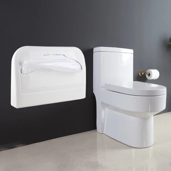 ABS Toilet Paper Holder storage box with Disposable Toilet Seat cover White Bathroom Supplies
ABS Toilet Paper Holder storage box with Disposable Toilet Seat cover White Bathroom Supplies