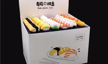 New Fresh Sushi Platter Design Gel Pen Cute Cartoon Stationery Prize Gift Kawaii Student Pen Sign Pen Black Neutral Pen 48pc/lot
New Fresh Sushi Platter Design Gel Pen Cute Cartoon Stationery Prize Gift Kawaii Student Pen Sign Pen Black Neutral Pen 48pc/lot