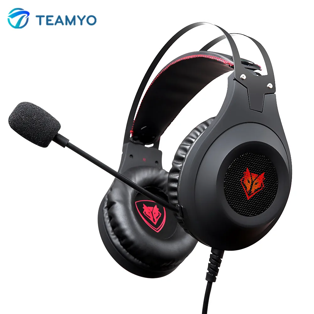 Teamyo N2 update version enhanced version of the computer stereo game headset game phone PS4 Xbox PC headset with microphone hea
Teamyo N2 update version enhanced version of the computer stereo game headset game phone PS4 Xbox PC headset with microphone hea