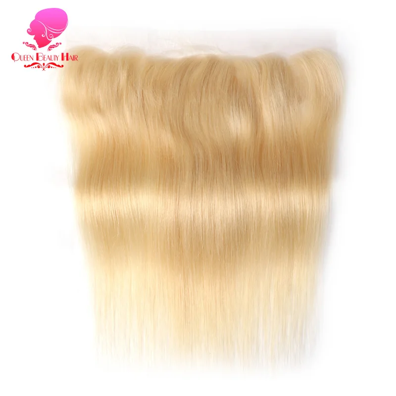 QUEEN BEAUTY HAIR Brazilian Remy Hair 13"X4" Free Part 613 Blonde Lace Frontal Closure Straight Human Hair 130% Density
QUEEN BEAUTY HAIR Brazilian Remy Hair 13"X4" Free Part 613 Blonde Lace Frontal Closure Straight Human Hair 130% Density