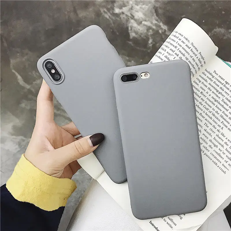 Luxury Gray matte Soft Tpu Phone Case for Huawei Honor 8 9 10 Lite Play 8X Max 8C V20 5A 5C 5X 6 Plus 6X 7 6A 7X V10 Cover
Luxury Gray matte Soft Tpu Phone Case for Huawei Honor 8 9 10 Lite Play 8X Max 8C V20 5A 5C 5X 6 Plus 6X 7 6A 7X V10 Cover