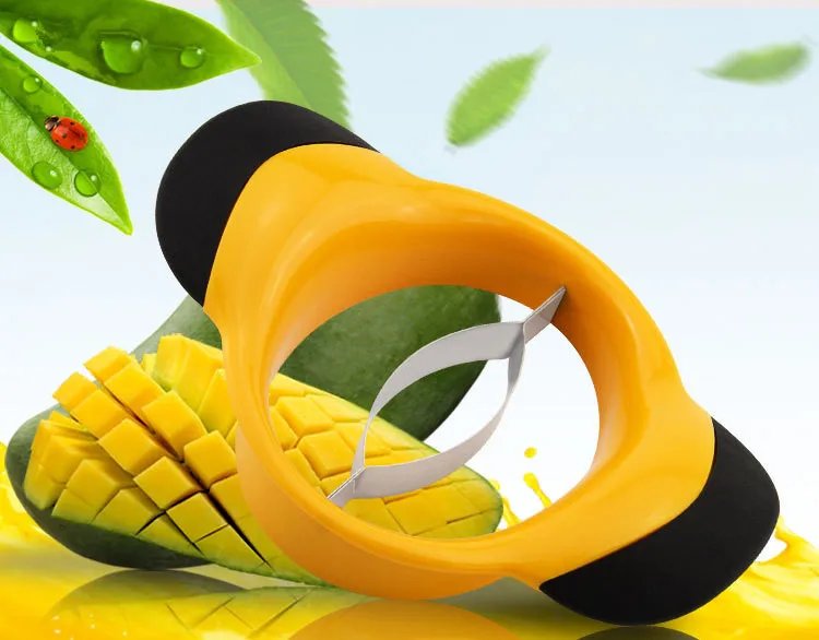 1PC Stainless steel Mango Slicer Mango Splitters Fruit Cutting Gadgets Kitchen Gadgets Kitchen Accessories OK 0470
1PC Stainless steel Mango Slicer Mango Splitters Fruit Cutting Gadgets Kitchen Gadgets Kitchen Accessories OK 0470