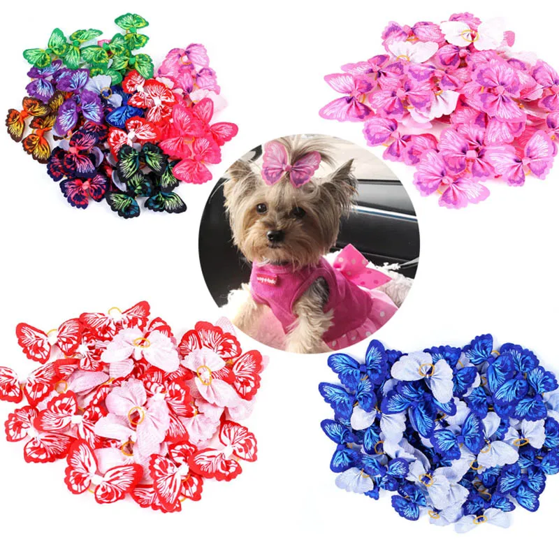10pcs/pack New Fashion Dog Hair Bows Rubber Bands Butterfly Style Pets Hair Clips Small Bowknot Pet Hair Accessories
10pcs/pack New Fashion Dog Hair Bows Rubber Bands Butterfly Style Pets Hair Clips Small Bowknot Pet Hair Accessories