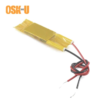 2PCS Constant Temperature PTC Electric Heater Plate 80 Celsius Degree 24X15X3mm Insulating Film PTC Heating Element Thermostat
2PCS Constant Temperature PTC Electric Heater Plate 80 Celsius Degree 24X15X3mm Insulating Film PTC Heating Element Thermostat