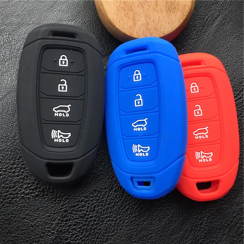 Silicone rubber car key case cover for hyundai GRANDEUR IG Azera 2017 2016 4 button key case cover shell
Silicone rubber car key case cover for hyundai GRANDEUR IG Azera 2017 2016 4 button key case cover shell