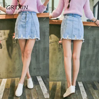 On sale 2019 summer Womens ladies A-line Pencil Jeans Skirt Denim tassel harajuku Short hole feminino sweet girl skirts
On sale 2019 summer Womens ladies A-line Pencil Jeans Skirt Denim tassel harajuku Short hole feminino sweet girl skirts