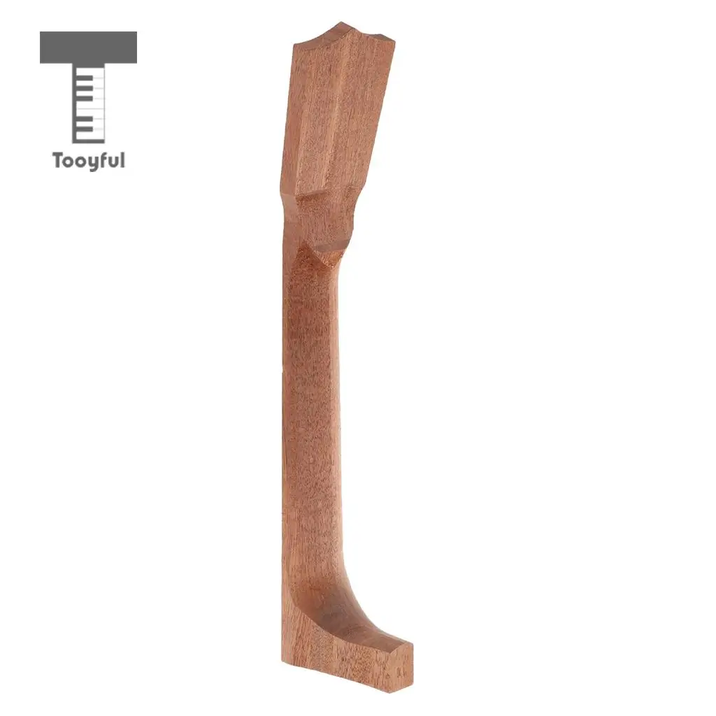 Tooyful DIY Ukulele Neck Mahogany Neck for 36 inch Tenor Ukulele Luthier DIY Guitar Replacement Supplies