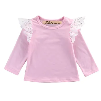 2017 Baby Girl T-Shirt Newborn Toddler Kids Baby Girls Princess Outfit Clothes Long Sleeve Lace Cotton Striped T-shirt Tops
2017 Baby Girl T-Shirt Newborn Toddler Kids Baby Girls Princess Outfit Clothes Long Sleeve Lace Cotton Striped T-shirt Tops