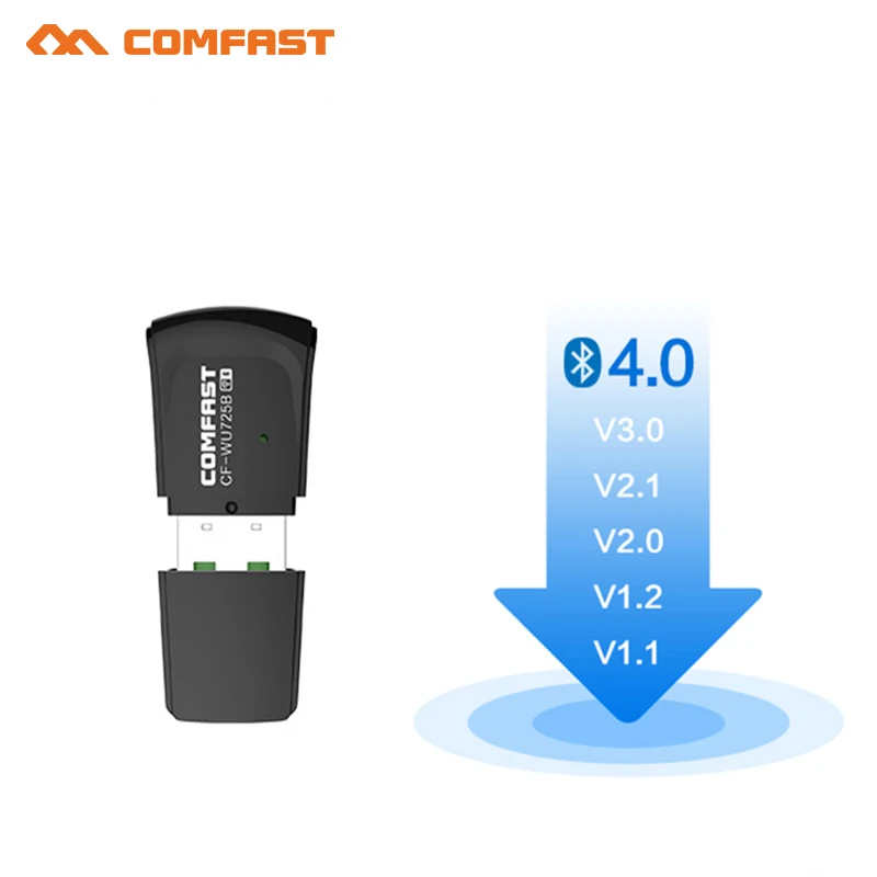 COMFAST wifi dongle Bluetooth 4.0 150Mbps Mini Wireless USB WI-FI Adapter LAN WIFI Network Card soft AP router wifi receiver wi
COMFAST wifi dongle Bluetooth 4.0 150Mbps Mini Wireless USB WI-FI Adapter LAN WIFI Network Card soft AP router wifi receiver wi