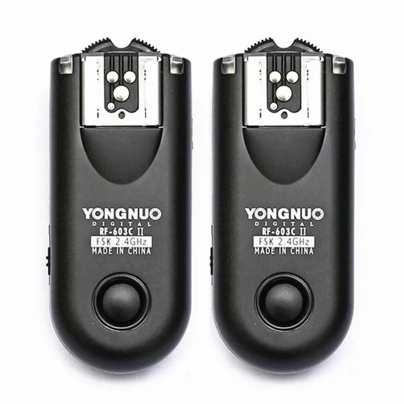 Yongnuo RF-603 II Wireless Flash Trigger N3 for Nikon D90 D600 D7100 D7000 D5100 D5000 D3100 D3000
Yongnuo RF-603 II Wireless Flash Trigger N3 for Nikon D90 D600 D7100 D7000 D5100 D5000 D3100 D3000
