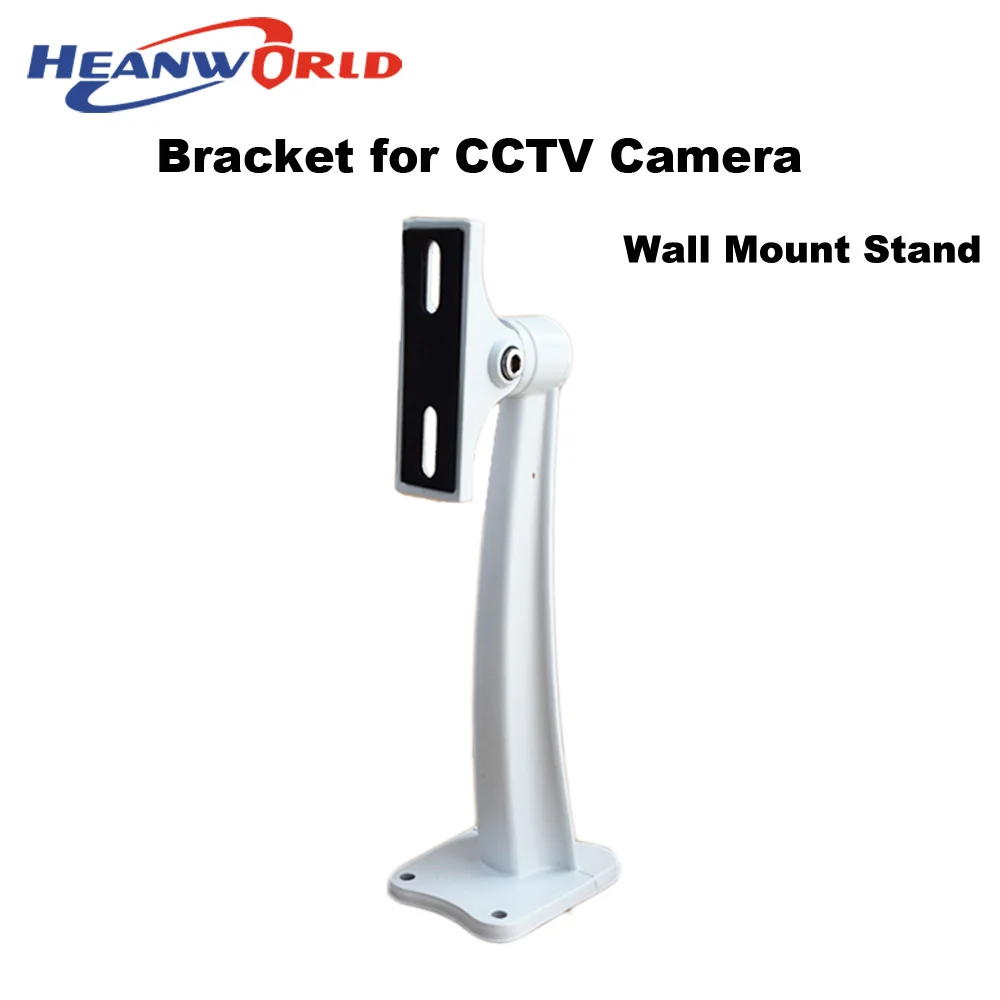 Фото Heanworld Metal CCTV Camera Brackets holder Wall Mount Stand support For Security mounts spare parts | Безопасность и защита