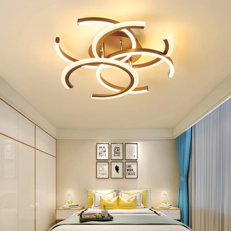 Remote control dimming LED ceiling chandelier living room bedroom balcony corridor home modern Led chandelier lighting 110V 220V
Remote control dimming LED ceiling chandelier living room bedroom balcony corridor home modern Led chandelier lighting 110V 220V