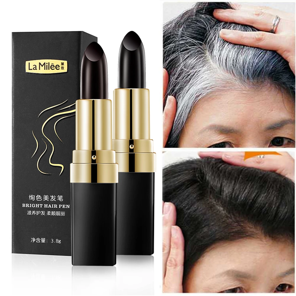 One-Time Hair Dye Portable Natural Plant Extracts Lipstick Shape Instant Hair Dye Stick Disposable Dye Pen Hair Color Modify
One-Time Hair Dye Portable Natural Plant Extracts Lipstick Shape Instant Hair Dye Stick Disposable Dye Pen Hair Color Modify
