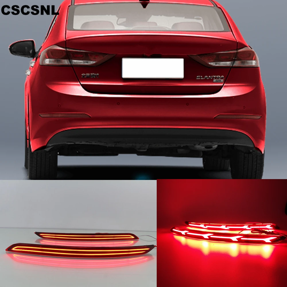 CSCSNL 1Set Car LED Rear Light Brake Lamp Taillight Back Fog Light Warning Light Reflector Light For Hyundai Elantra 2016 2017
CSCSNL 1Set Car LED Rear Light Brake Lamp Taillight Back Fog Light Warning Light Reflector Light For Hyundai Elantra 2016 2017