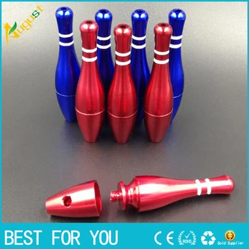 120pcs/lot Bowling metal pipe portable bowling tobacco pipe Grinder Smoke cigarette Cigar PIPE creative fashion Jamaican
120pcs/lot Bowling metal pipe portable bowling tobacco pipe Grinder Smoke cigarette Cigar PIPE creative fashion Jamaican
