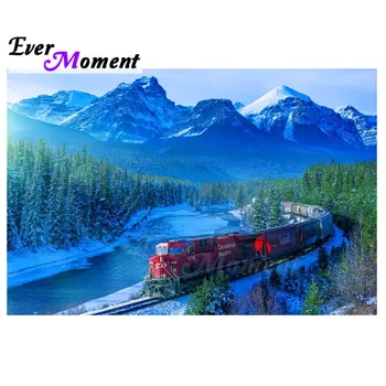 Ever Moment Diamond Painting Train Mountain Scenery Full Square Drill Picture Of Rhinestone Diamond Embroidery Decor S2F2027
Ever Moment Diamond Painting Train Mountain Scenery Full Square Drill Picture Of Rhinestone Diamond Embroidery Decor S2F2027