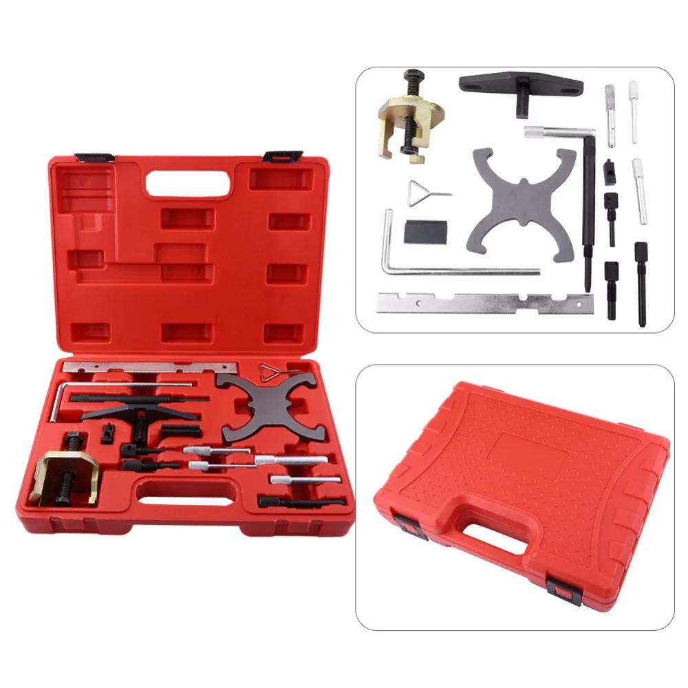 Oversea DE 1 Set for Ford Mazda 1.4 1.6 1.8 2.0 16pcs Car Engine Timing Tool Kit Camshaft Locking Setting
Oversea DE 1 Set for Ford Mazda 1.4 1.6 1.8 2.0 16pcs Car Engine Timing Tool Kit Camshaft Locking Setting