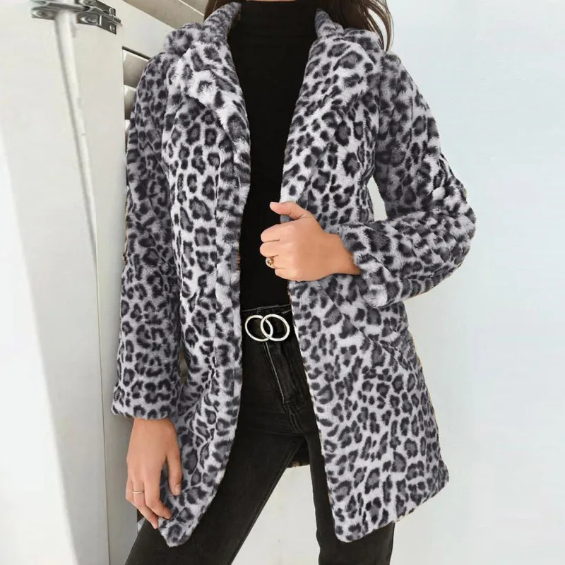 Fur Coat Winter women Coat New 2018 Fashion Female jacket Leopard Coat Fluffy Jacket Manteau Femme Hiver High Street Outwear
Fur Coat Winter women Coat New 2018 Fashion Female jacket Leopard Coat Fluffy Jacket Manteau Femme Hiver High Street Outwear