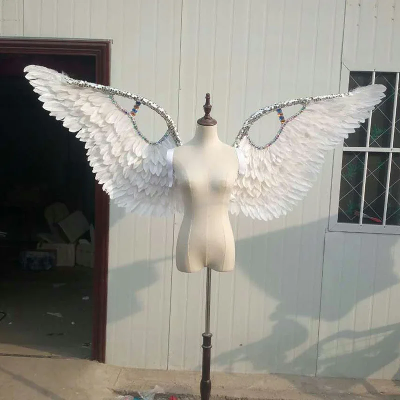 overall length 180cm angel wings white feathers wings,Model Catwalk Stage Cosplay Performance Shooting Props gift a1947
overall length 180cm angel wings white feathers wings,Model Catwalk Stage Cosplay Performance Shooting Props gift a1947