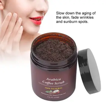 250g Professional Coffee Body Scrub Cream Exfoliating Anti-Aging Burning Fat Skin Care
250g Professional Coffee Body Scrub Cream Exfoliating Anti-Aging Burning Fat Skin Care