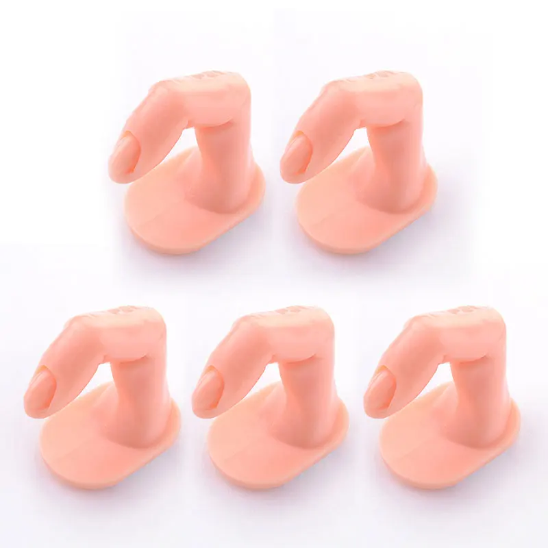 Belen 5Pcs Plastic Fake Finger Model Practice Training Nail Art False Tips Display Tool Flexible Soft Finger Nail Art Training
Belen 5Pcs Plastic Fake Finger Model Practice Training Nail Art False Tips Display Tool Flexible Soft Finger Nail Art Training