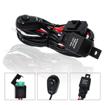 Car Wiring Harness Switch Relay Kit for Connect 2 LED Work Driving Light Bar Off-road Crawler Model Parts Accessories Componen
Car Wiring Harness Switch Relay Kit for Connect 2 LED Work Driving Light Bar Off-road Crawler Model Parts Accessories Componen