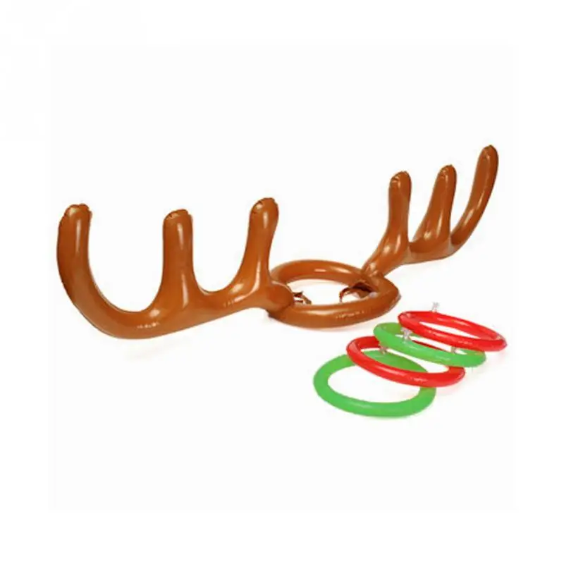 Christmas Toy Children Kids Inflatable Santa Funny Reindeer Antler Hat Ring Toss Christmas Holiday Party Game
Christmas Toy Children Kids Inflatable Santa Funny Reindeer Antler Hat Ring Toss Christmas Holiday Party Game