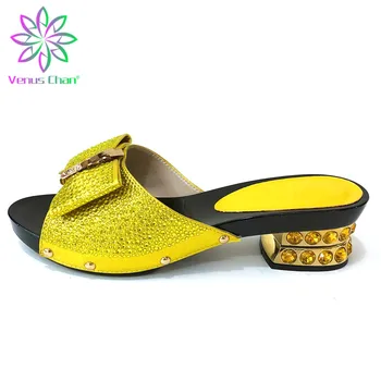 Yellow Color for Italian Women Royal Party 2019 New Style Shoes African With Rhinestone Fashion For Wedding Dress Slipper
Yellow Color for Italian Women Royal Party 2019 New Style Shoes African With Rhinestone Fashion For Wedding Dress Slipper