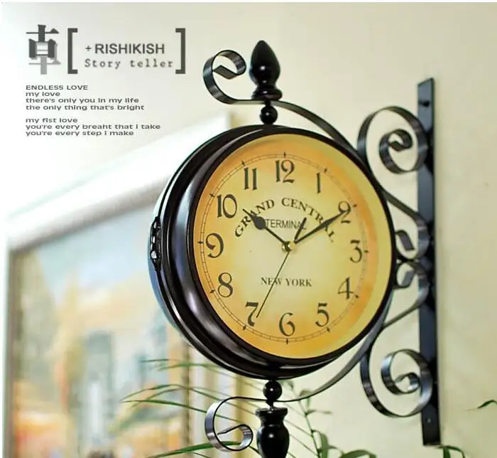 Foreign trade original single can rotate the ancient iron art in European countryside
Foreign trade original single can rotate the ancient iron art in European countryside