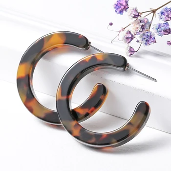 2020 New Acrylic Stud Earrings for Women Open Round C Shape Leopard Statement Earring Tortoiseshell Circle Charm Jewelry Brincos
2020 New Acrylic Stud Earrings for Women Open Round C Shape Leopard Statement Earring Tortoiseshell Circle Charm Jewelry Brincos