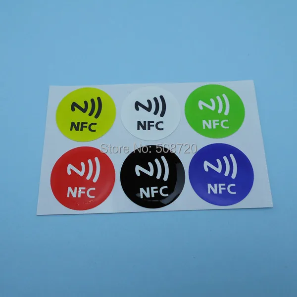 

Universal Nfc Smart Tags Stickers Ntag203 for Samsung Note3 Galaxy S4 S5 Nokia Lumia920 Nexus4/10 HTC Sony LG