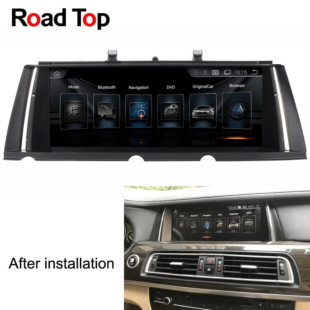 4+64G 1920*720 Resolution 10.25" Android Car Radio Bluetooth WiFi GPS Navigation Head Unit Screen for BMW F01 F02
4+64G 1920*720 Resolution 10.25" Android Car Radio Bluetooth WiFi GPS Navigation Head Unit Screen for BMW F01 F02