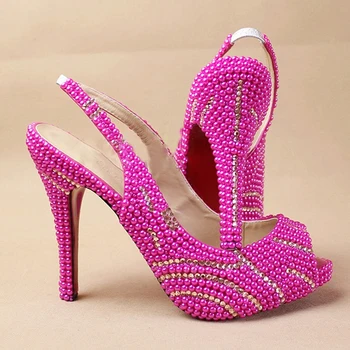 Handmade Lovely Woman Bridal Shoes New Fashion Imitation Pearl Woman Wedding Dress Shoes Lady Crystal Party Prom Shoes
Handmade Lovely Woman Bridal Shoes New Fashion Imitation Pearl Woman Wedding Dress Shoes Lady Crystal Party Prom Shoes