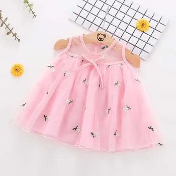 Infant Baby Girl Sleeveless Embroidery Flower Floral Tulle Princess Lovely Dress Sukienka Niemowlak Baby Girl Party Cute Dress
Infant Baby Girl Sleeveless Embroidery Flower Floral Tulle Princess Lovely Dress Sukienka Niemowlak Baby Girl Party Cute Dress