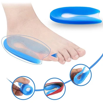 Spur Foot Plantar Fasciitis Pain High Quality U Shape Gel Heel Insole Relieve Heels Pain Soft Shoe Pad Feet Care Calcaneal
Spur Foot Plantar Fasciitis Pain High Quality U Shape Gel Heel Insole Relieve Heels Pain Soft Shoe Pad Feet Care Calcaneal