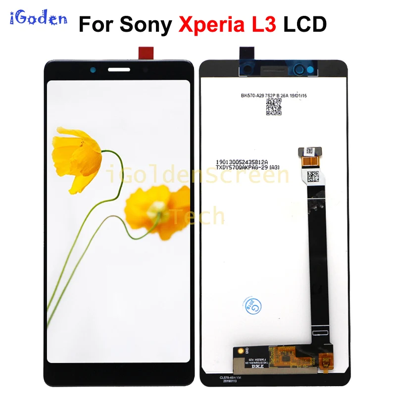 L3 LCD 5.7" For Sony Xperia L3 LCD Display Touch Screen Digitizer Full Assembly Replacement Parts For I3312 I4312 I4332 I33 lcd
L3 LCD 5.7" For Sony Xperia L3 LCD Display Touch Screen Digitizer Full Assembly Replacement Parts For I3312 I4312 I4332 I33 lcd