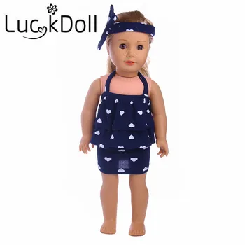 New arrivals high quality Doll Clothes Wear fit Doll For 18 inch, Children best Birthday Gift (without shoes) 
New arrivals high quality Doll Clothes Wear fit Doll For 18 inch, Children best Birthday Gift (without shoes)