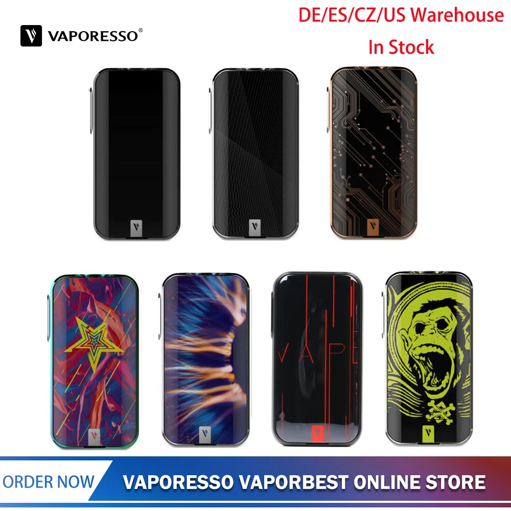 Original 220W Vaporesso LUXE Mod Vape Box Mod Power by Dual 18650 Battery Compatible With 510 Atomzier e cigarette mod
Original 220W Vaporesso LUXE Mod Vape Box Mod Power by Dual 18650 Battery Compatible With 510 Atomzier e cigarette mod
