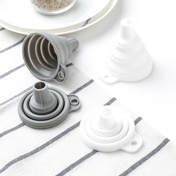 Portable Mini Folding Silicone Funnels Folding Funnel Style Funnel Kitchen Cooking Tools Accessories Gadgets
Portable Mini Folding Silicone Funnels Folding Funnel Style Funnel Kitchen Cooking Tools Accessories Gadgets