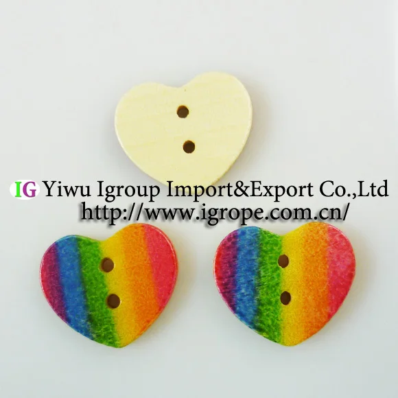 60PCS 18MM Colour painting heart shape wooden color buttons sewing clothes boots coat accessories 438-MCB 
60PCS 18MM Colour painting heart shape wooden color buttons sewing clothes boots coat accessories 438-MCB