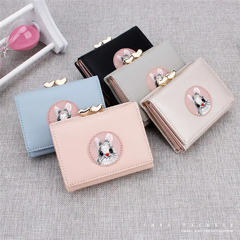 Women's Short Small Wallet Ladies Faux Leather Folding Coin Card Holder Money Purse
Women's Short Small Wallet Ladies Faux Leather Folding Coin Card Holder Money Purse