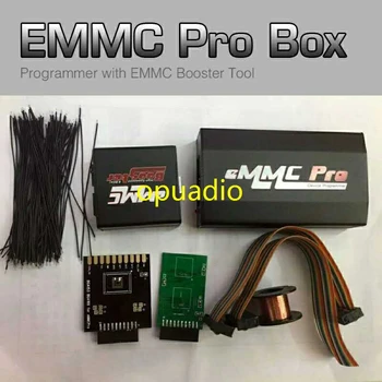 Full set Original EMMC Pro box device programmer with EMMC Booster Tool cable all in one + retail box 
Full set Original EMMC Pro box device programmer with EMMC Booster Tool cable all in one + retail box
