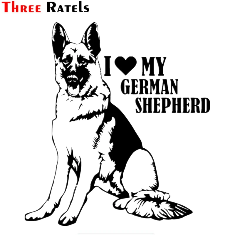 Three Ratels TZ-913# 16.5*15cm 1-4 pieces vinyl car sticker I love German Shepherd on board auto car stickers
Three Ratels TZ-913# 16.5*15cm 1-4 pieces vinyl car sticker I love German Shepherd on board auto car stickers
