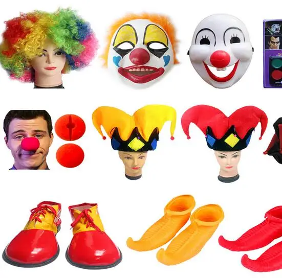 2016 Hot Halloween masquerade magician adult clown costume performance Cosplay clown dress clown Garment accessories prop
2016 Hot Halloween masquerade magician adult clown costume performance Cosplay clown dress clown Garment accessories prop