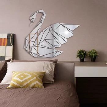 3D Mirror Wall Stickers Geometric Swan Acrylic Mirror Sticker Wall Stickers For Bedroom Living Room Background Wall Home Decor
3D Mirror Wall Stickers Geometric Swan Acrylic Mirror Sticker Wall Stickers For Bedroom Living Room Background Wall Home Decor