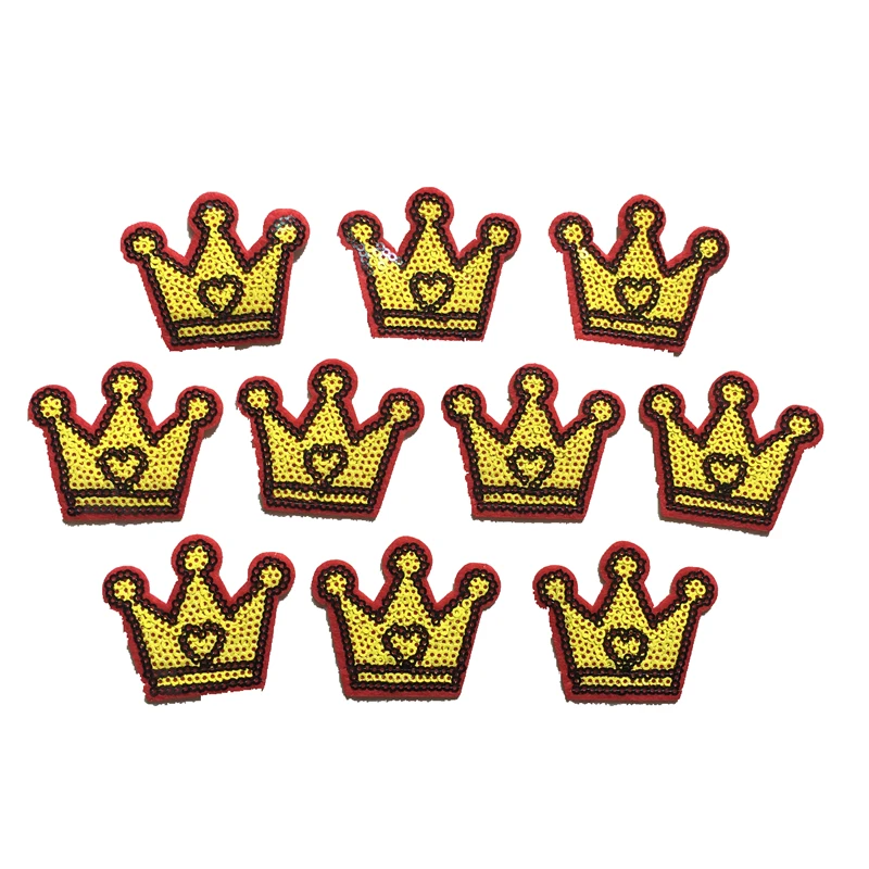 20PCS/lot Yellow Crown Sequined Patches Stickers Iron on Patches for Clothes Bags DIY Decorative Sequins Applique Small Patch
20PCS/lot Yellow Crown Sequined Patches Stickers Iron on Patches for Clothes Bags DIY Decorative Sequins Applique Small Patch