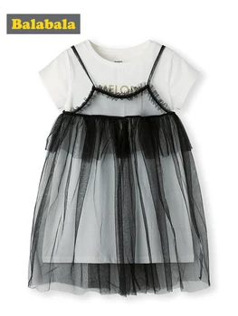 Balabalagirls dress summer 2019 new children's dresses child baby T-shirt black pink color mesh dress
Balabalagirls dress summer 2019 new children's dresses child baby T-shirt black pink color mesh dress