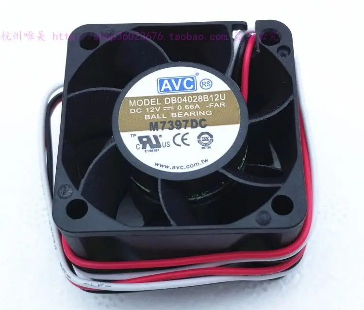 Новый AVC 4028 4 см материнская плата с двойным шарикоподшипником 3PIN DB04028B12U 12 В 0.66A охлаждающий вентилятор
Новый AVC 4028 4 см материнская плата с двойным шарикоподшипником 3PIN DB04028B12U 12 В 0.66A охлаждающий вентилятор