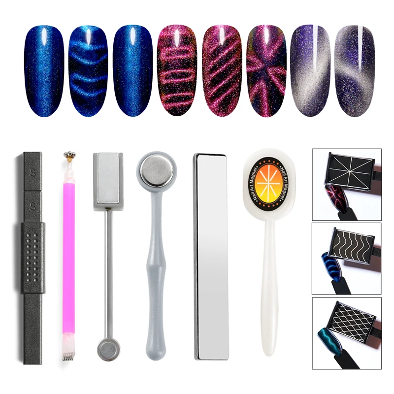 RBAN NAIL Strong Magnetic Nail Stick 3D Cat Eye Effect Magnet for UV Painting Gel Nail Polish UV Lamp for Gel Varnish Manicure
RBAN NAIL Strong Magnetic Nail Stick 3D Cat Eye Effect Magnet for UV Painting Gel Nail Polish UV Lamp for Gel Varnish Manicure